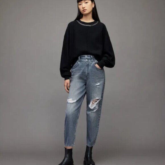 All Saints Chain Jumper Sweater - new with tags - Picture 4 of 6